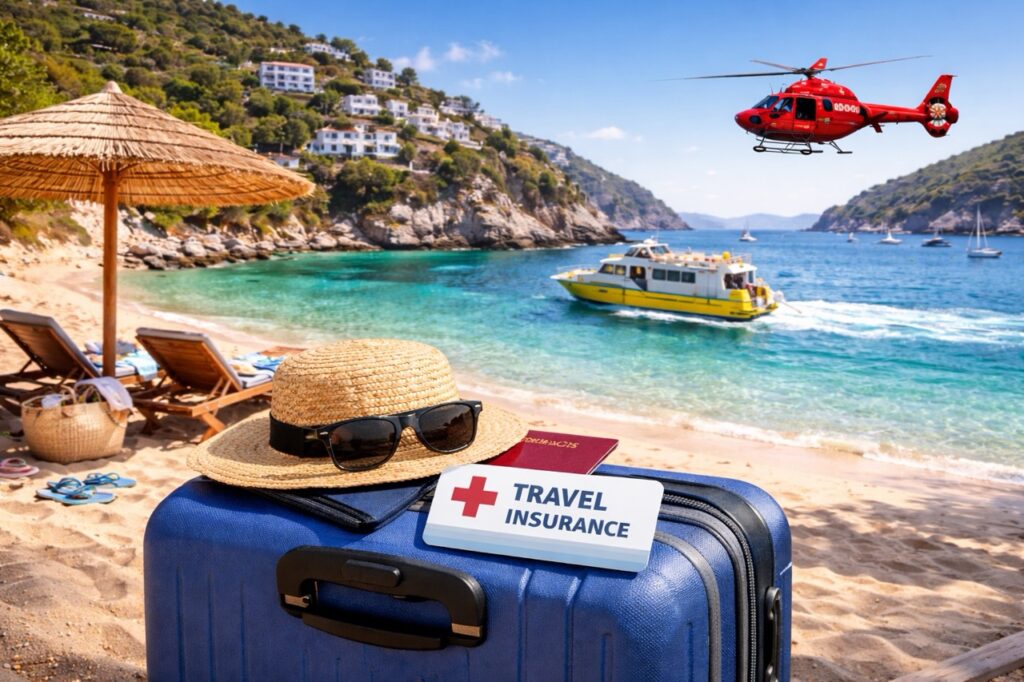 Ubezpieczenie w podróży Grecja lato 2026