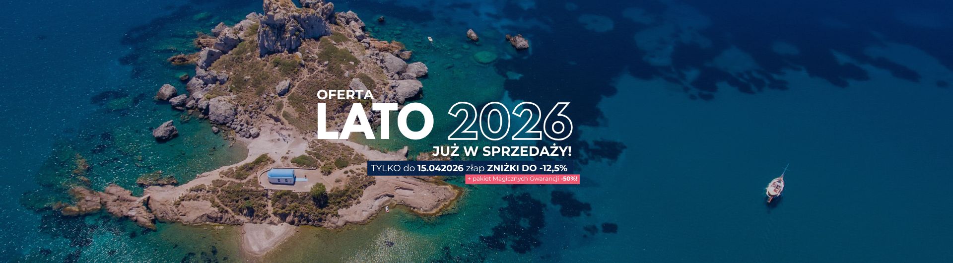 Lato 2026 z polskimi przewodnikami Magic Tours! Zakynthos, Korfu, Rodos, Kos. Wakacje 2026 Grecja First Minute