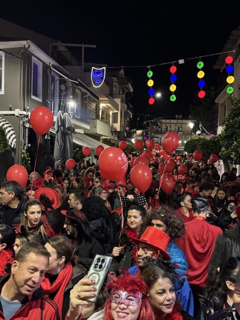 Karnawał 2026 na Zakynthos Grecja - Red Night
