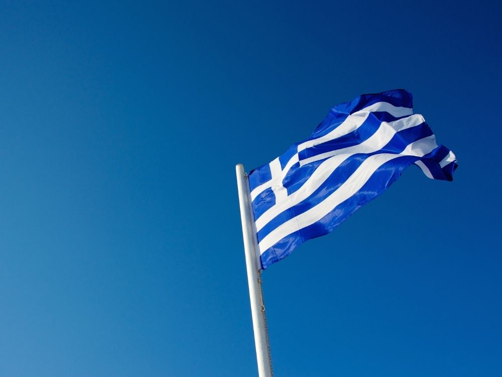 flaga grecka
