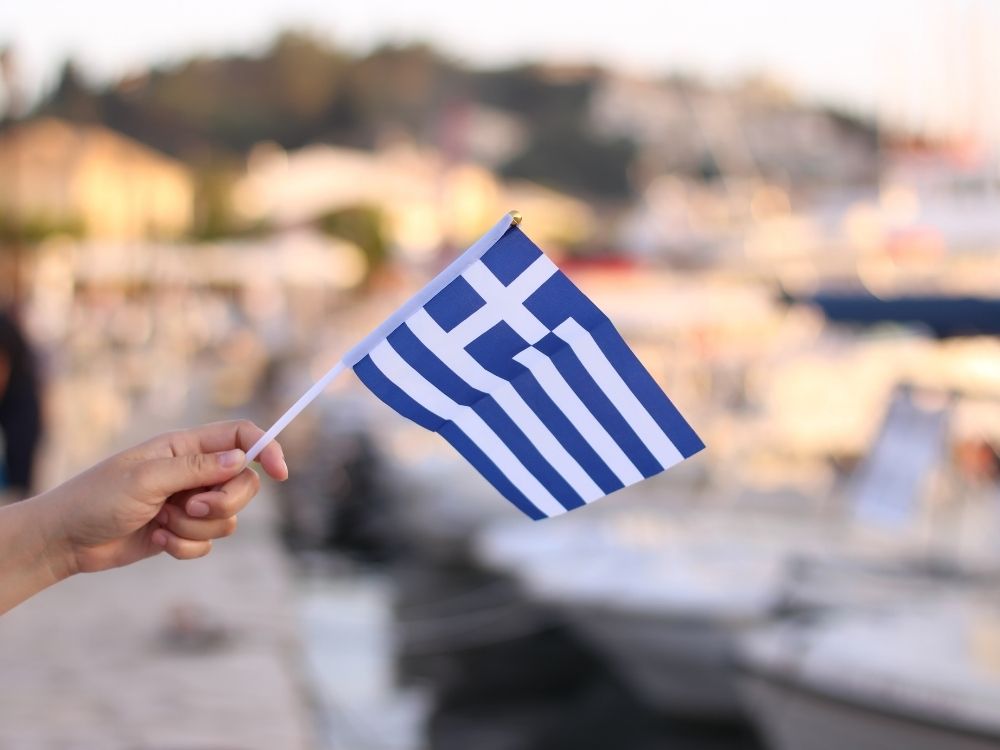 flaga grecka
