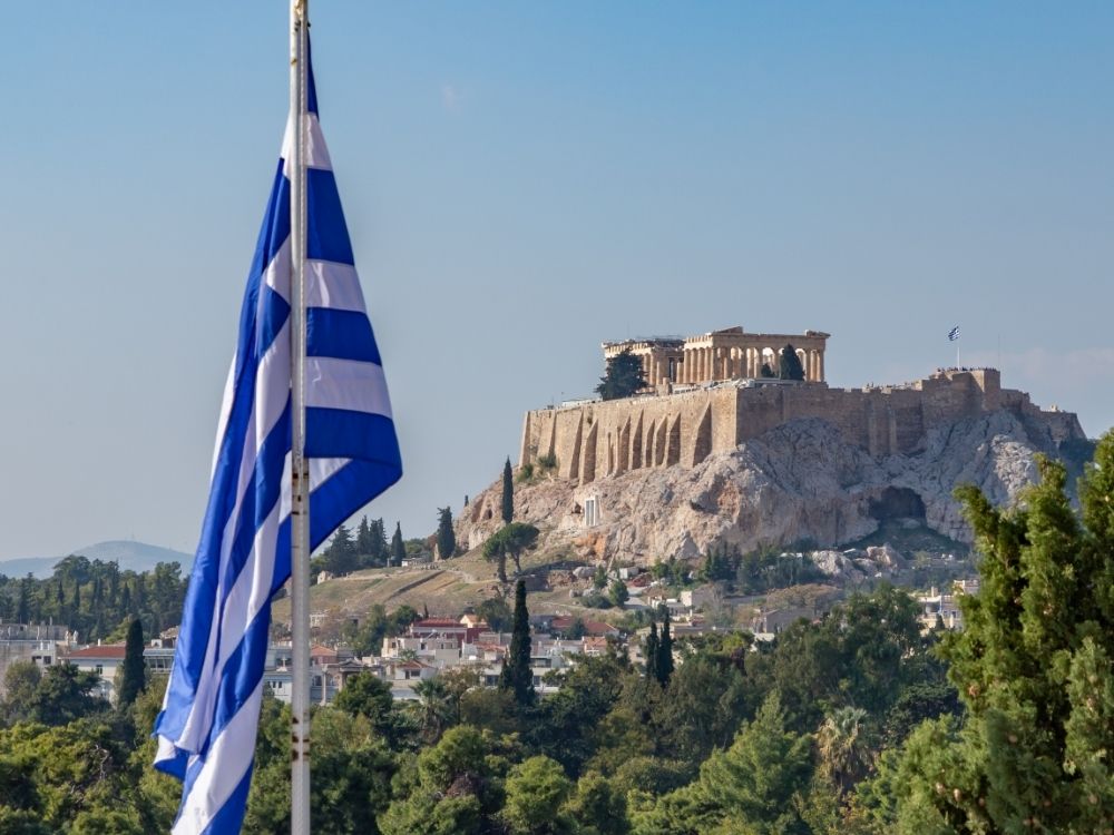 flaga grecka